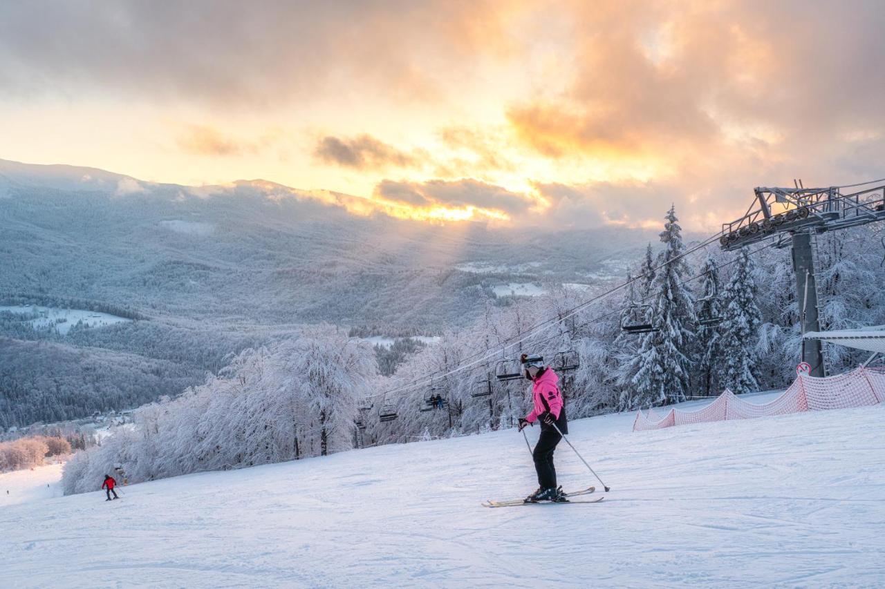 Noclegi Mosorny Gron Zawoja Exteriér fotografie